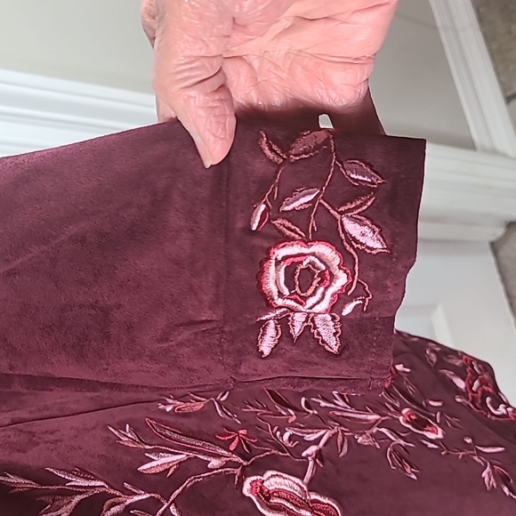 Curations Faux Suede Cardigan NWT - Picture 5 of 15